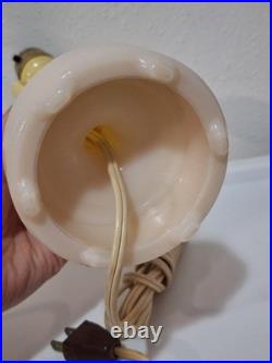 Pair Of Vintage Aladdin Alacite Lamps TESTED AND WORKS