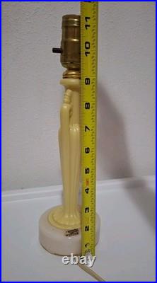 Pair Of Vintage Aladdin Alacite Lamps TESTED AND WORKS