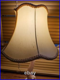 Pair Of Vintage Aladdin Alacite working lamps with shades