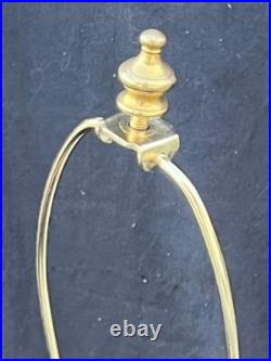 Pair of 2 Two Aladdin Lamps Set G255 Alacite Art Glass Mid Century Electric Lamp