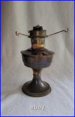 Pair of Aladdin Model 23 Brass Kerosene Lamps Vintage Collector Set