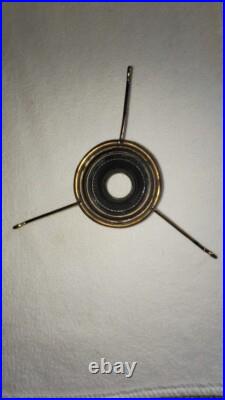 Pair of Aladdin Model 23 Brass Kerosene Lamps Vintage Collector Set