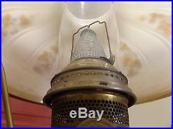Pair of Vintage TALL ALADDIN LINCOLN DRAPE Kerosene lamps
