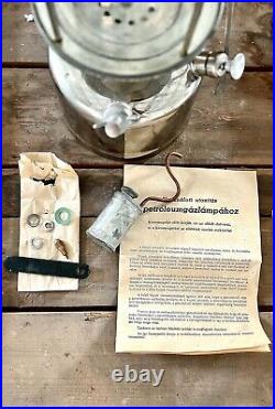Petroleum Pressure Lamp Rare From 1940'-50's Kerosene Lamp New Old Never Used