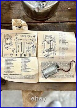 Petroleum Pressure Lamp Rare From 1940'-50's Kerosene Lamp New Old Never Used