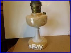 Pristine Vintage Aladdin Oil Kerosene Lamp Simplicity Model B Gold Luster