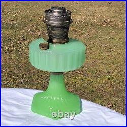 RARE 1930'S ALADDIN OIL LAMP Nu Type Model B BURNER JADEITE