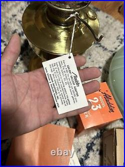 RARE! NEWithORIGINAL PACKAGING Antique Aladdin Kerosene Oil Lamp Model #2312-74