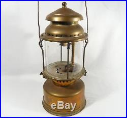 RARE Vintage BRASS Aladdin Kerosene Pressure Camping Lantern Lamp