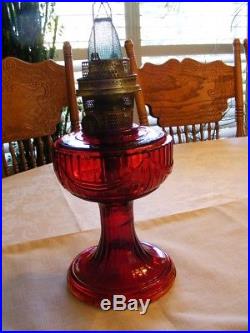 RED Aladdin B62 Lincoln Short Drape Lamp NICE