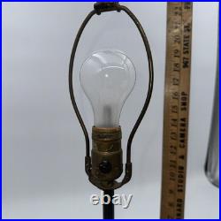 Rare 1951 Aladdin Alacite World Globe Glass G348 Electric Lamp Vintage 21 Tall