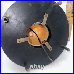 Rare 1951 Aladdin Alacite World Globe Glass G348 Electric Lamp Vintage 21 Tall