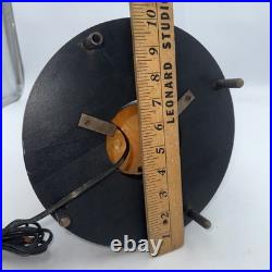 Rare 1951 Aladdin Alacite World Globe Glass G348 Electric Lamp Vintage 21 Tall