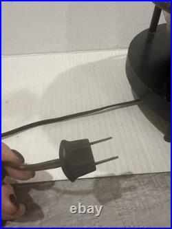 Rare 1951 Aladdin Alacite World Globe Glass G348 Electric Lamp Vintage 21 Tall