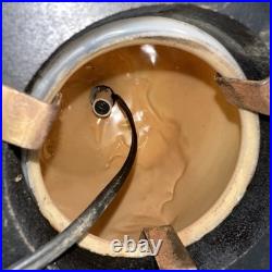 Rare 1951 Aladdin Alacite World Globe Glass G348 Electric Lamp Vintage 21 Tall