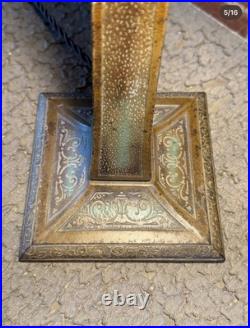 Rare Aladdin Art Deco 1918-1920 Bankers Desk Lamp- Rewired- Original Label