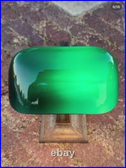 Rare Aladdin Art Deco 1918-1920 Bankers Desk Lamp- Rewired- Original Label