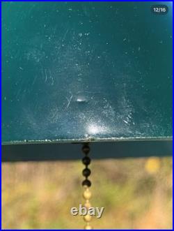 Rare Aladdin Art Deco 1918-1920 Bankers Desk Lamp- Rewired- Original Label