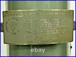 Rare Aladdin Blue Flame Kerosene Space Heater No. H 2201, England