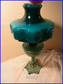 Rare Aladdin Model B Nu-Type Vintage Kerosene Lantern Lamp Green