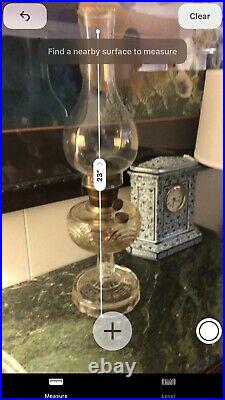 Rare Antique Aladdin Model B Lamp Glass 1933-1948