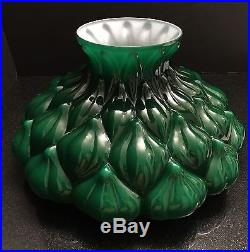 Rare Original Aladdin Oil Kerosene Artichoke Model 202 Green Cased Lamp Shade