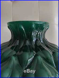 Rare Original Aladdin Oil Kerosene Artichoke Model 202 Green Cased Lamp Shade