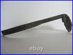 Rare Original Antique Aladdin No. 8 Cast Iron Oil Lamp Wall Bracket