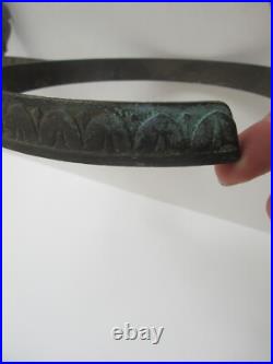 Rare Original Antique Aladdin No. 8 Cast Iron Oil Lamp Wall Bracket