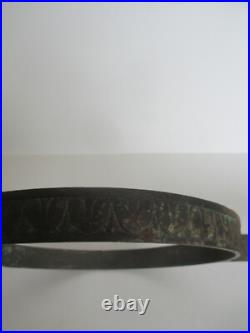 Rare Original Antique Aladdin No. 8 Cast Iron Oil Lamp Wall Bracket