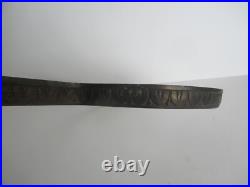 Rare Original Antique Aladdin No. 8 Cast Iron Oil Lamp Wall Bracket