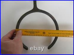 Rare Original Antique Aladdin No. 8 Cast Iron Oil Lamp Wall Bracket