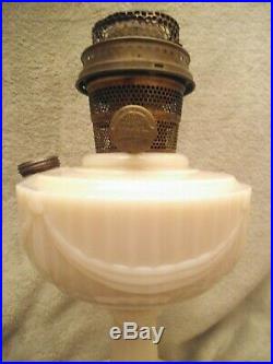 Rare Vintage Aladdin Alacite Oil Lamp Lincoln Drapes Model B 1939 Solitaire Foot