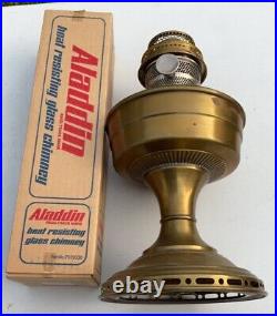 Rare Vintage Aladdin Kerosene Lamp With New Old Stock Chimney With Box