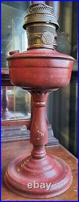 Rare Vintage Red ALADDIN MODEL B Oil Kerosene LAMP