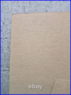 Rare Vtg Aladdin Kerosene Mantle Lamp Cardboard Advertising Store Display Stand