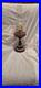 Reproduction Of An Aladdin Amethyst Lincoln Drape Mantle Oil Lamp