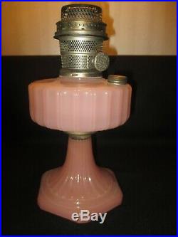 Rose Moonstone Aladdin Corinthian Oil Lamp1935-1936