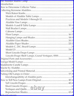 SET Aladdin Magic Name in Lamps & Aladdin Collectors Manual AND Price Guide #23