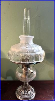 Set of 2 Ultra Rare Vintage Aladdin Model B Oil Lamps