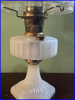 Set of 2 Ultra Rare Vintage Aladdin Model B Oil Lamps