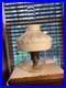 Short Mantle Or Table 18 Lincoln Drape Oil Lamp With Awesome Shade And Wick