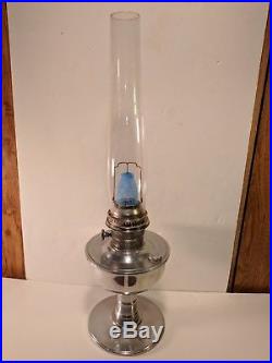 Spun Aluminum Aladdin Lamp, Excellent Condition