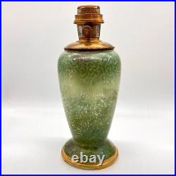 Superb Aladdin 1240 variegated Verde Vase Lamp