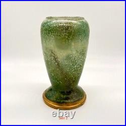 Superb Aladdin 1240 variegated Verde Vase Lamp