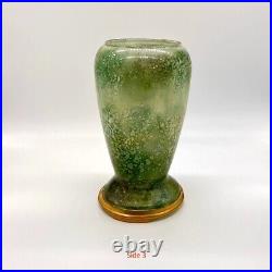 Superb Aladdin 1240 variegated Verde Vase Lamp