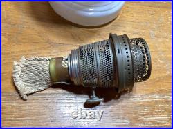 Tall Moonstone Simplicity Aladdin Kerosene Lamp 1949-52 Model B Burner #4495