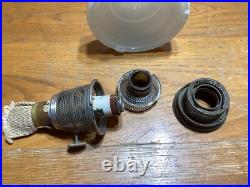 Tall Moonstone Simplicity Aladdin Kerosene Lamp 1949-52 Model B Burner #4495