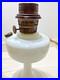 Tall Moonstone Simplicity Aladdin Kerosene Lamp 1949-52 Model B Burner #4537