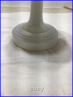 Tall Moonstone Simplicity Aladdin Kerosene Lamp 1949-52 Model B Burner #4537